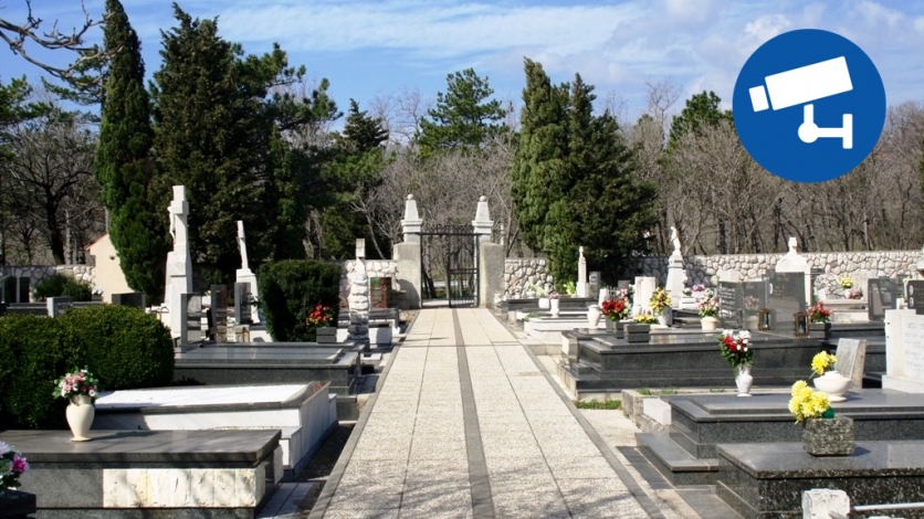 Kostrenska groblja pod video nadzorom