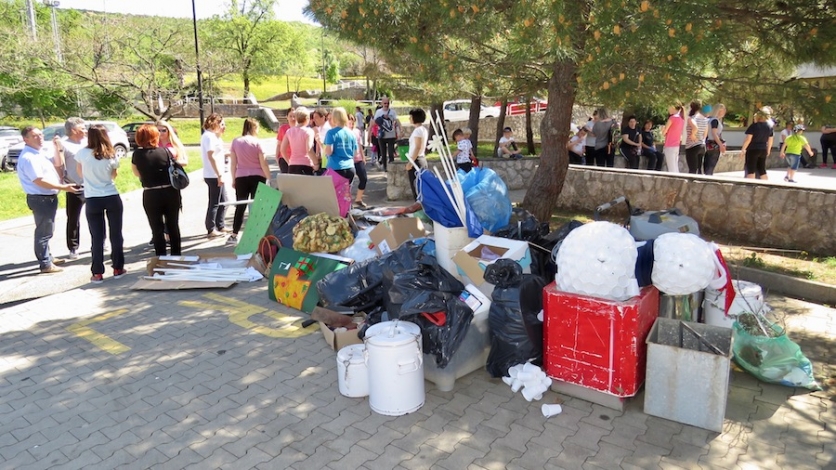 40 kubika krupnog otpada prikupljeno u Kostreni