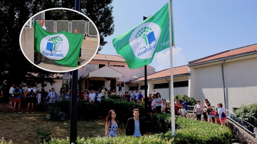 Zelene zastave zavijorile se iznad škole i vrtića