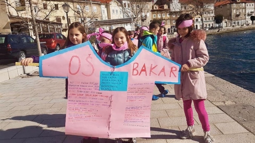 Mali Bakrani obilježili Dan ružičastih majica