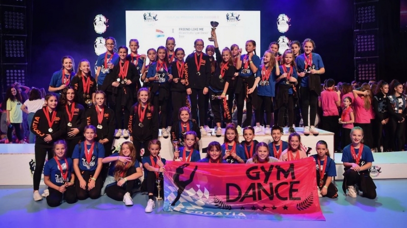 Kastavski Gym Dance vratio se iz Novog Sada s 42 medalje