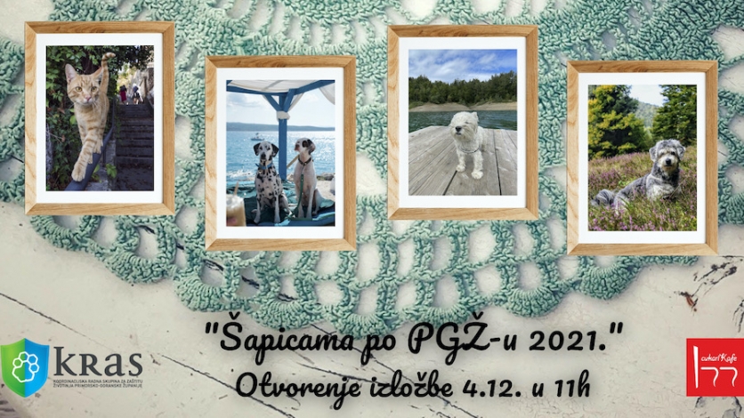 Foto izložba “Šapicama po PGŽ 2021.” u “Cukarikafeu”