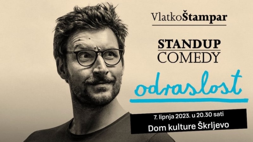 Ponajbolji hrvatski stand-up komičar stiže na Škrljevo