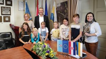 Bakarski mališani posjetili gradonačelnika Klarića